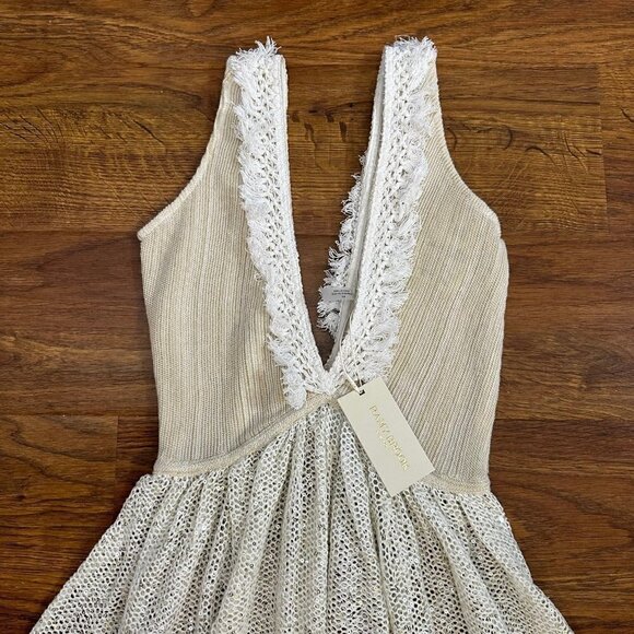 NWT Ramy Brook Gessie V-Neck Crochet Maxi Dress S - Picture 4 of 9